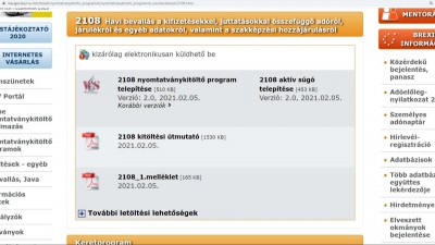 Hamarosan frissül a NAV nyomtatványkitöltő programja