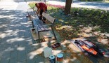 Megújulnak a város utcabútorai